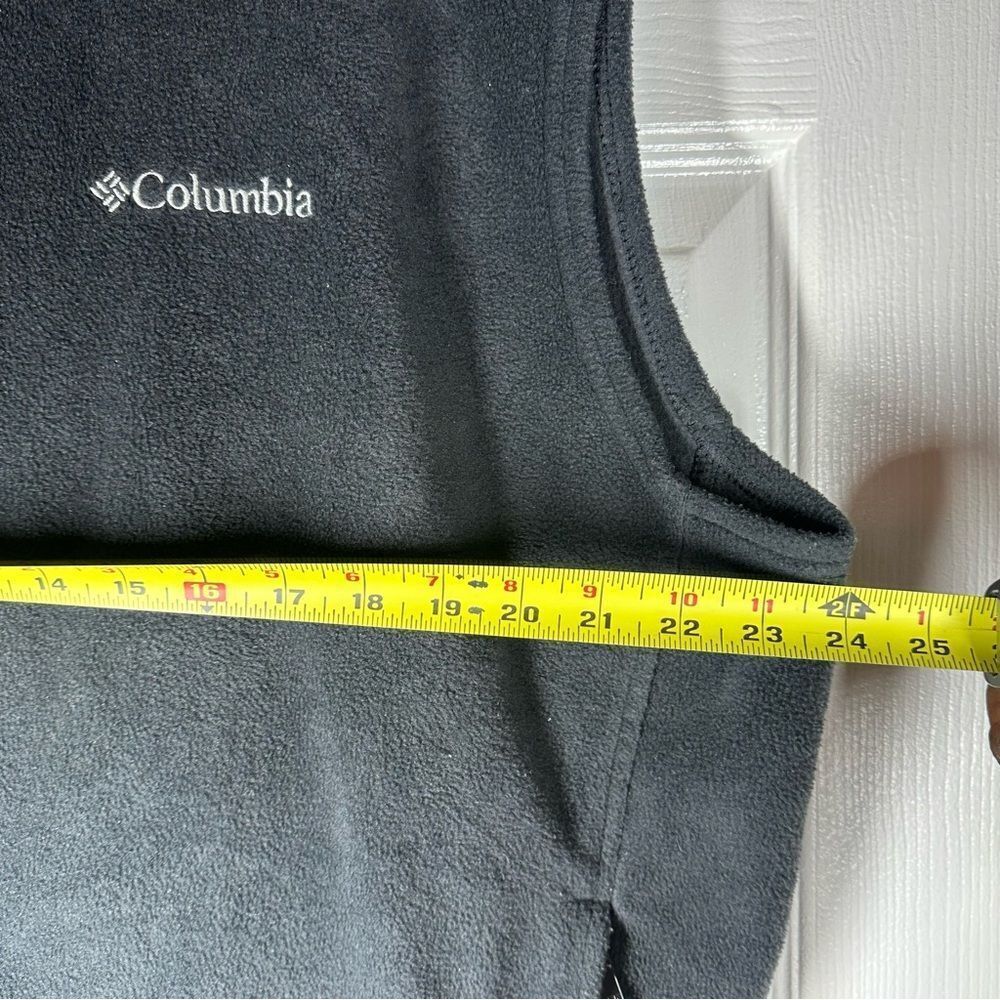 Columbia~Men's~Steens Mountain Dark‎ Gray Vest Warm Fleece~Size XL - Picture 3 of 7